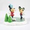 Department 56 Disney Village Mickey & Minnie Go Skating Christmas Village Figurine 2.5in H